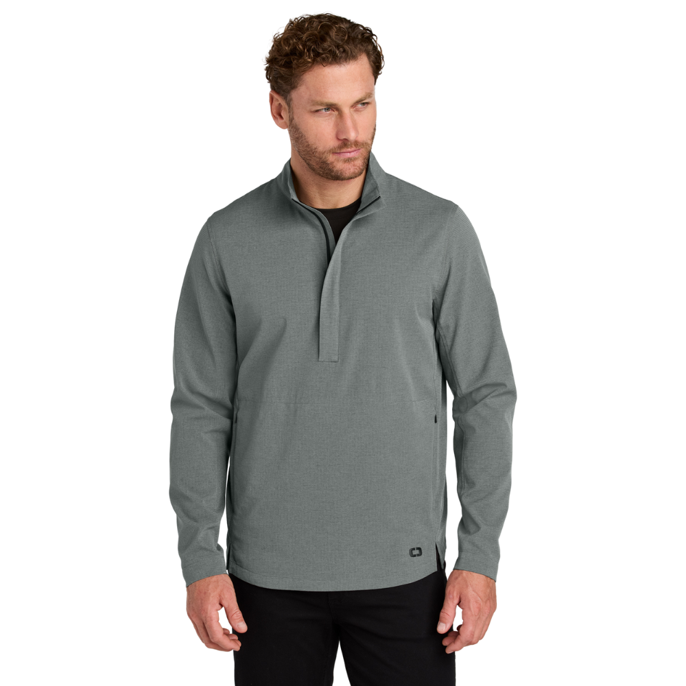 WNG-3040-OGIO®-Aspect-Half-Zip-Pullover-4-RogueGray OGIO® Aspect Half-Zip Pullover