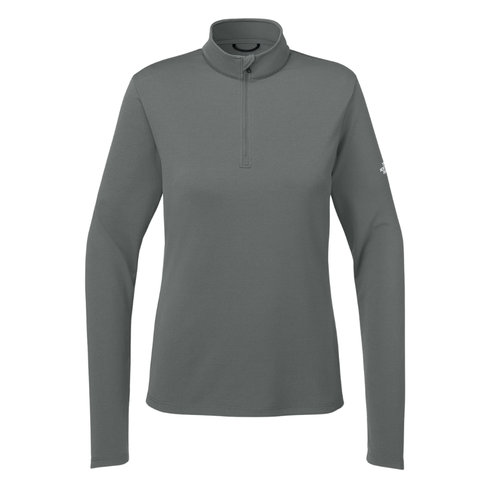 WNG-3044-The-North-Face®-Women’s-Ambition 1-4-Zip-4-Smoked-Pearl-Gray The North Face® Women’s Ambition 1/4-Zip