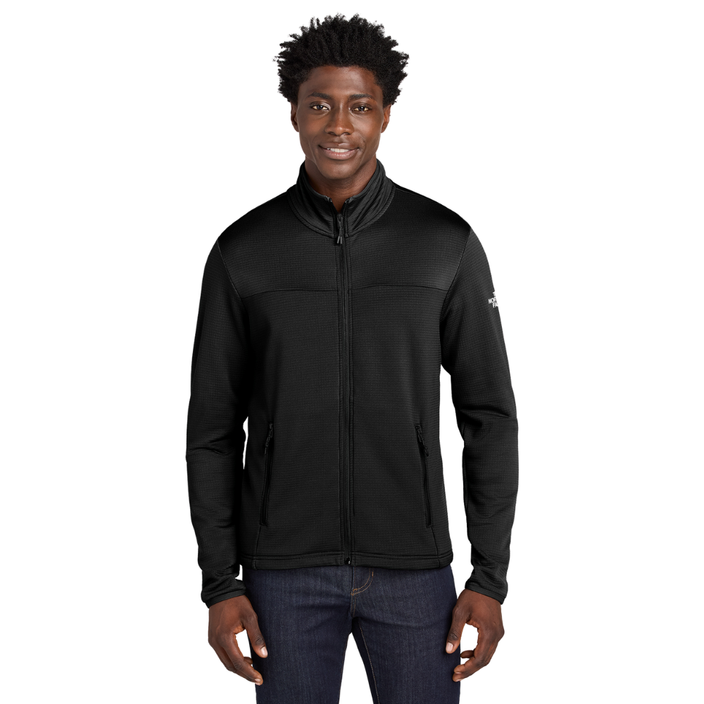 WNG-3046-The-North-Face®-Aim-Full-Zip-Fleece Jacket-4-Black The North Face® Aim Full-Zip Fleece Jacket