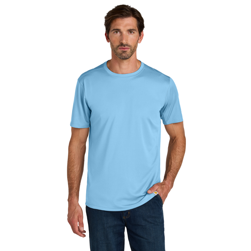 WNG-3054-Carhartt Force® Short Sleeve-5-FreshWaterBlue Carhartt Force® Sun Defender™ Short Sleeve T-Shirt
