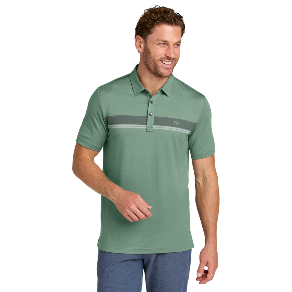 WNG-3057-TravisMathew-Glenview-Stripe Polo-2-LaurelGreen TravisMathew Glenview Stripe Polo