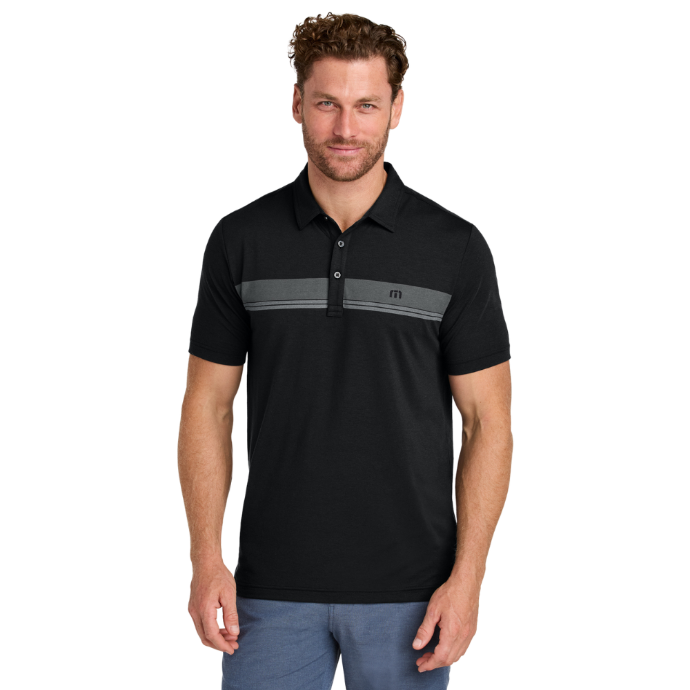 WNG-3057-TravisMathew-Glenview-Stripe Polo-4-Black TravisMathew Glenview Stripe Polo