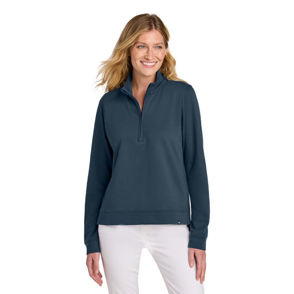WNG-3066-TravisMathew-Women’s-Coveside-Half-Zip-4-BlueNights TravisMathew Women’s Coveside Half-Zip