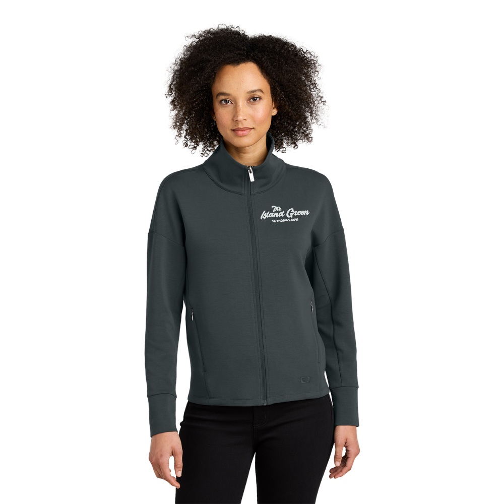 WNG-3079-OGIO®-Women’s-Transcend-Full-Zip-1-TarmacGray OGIO® Women’s Transcend Full-Zip
