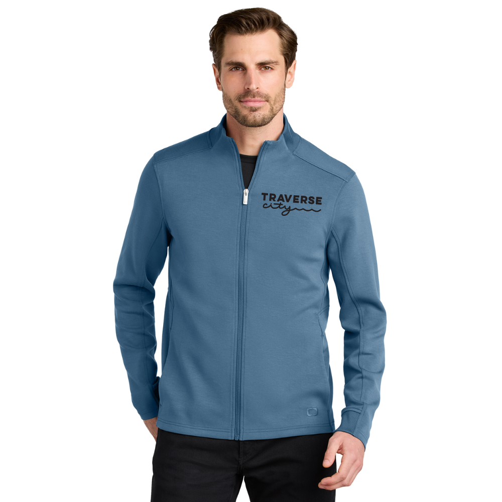 WNG-3081-OGIO®-Transcend-Full-Zip-1-BlueMist OGIO® Transcend Full-Zip