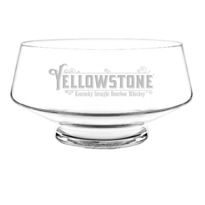 2.5Gal Footed Glass Punch Bowl