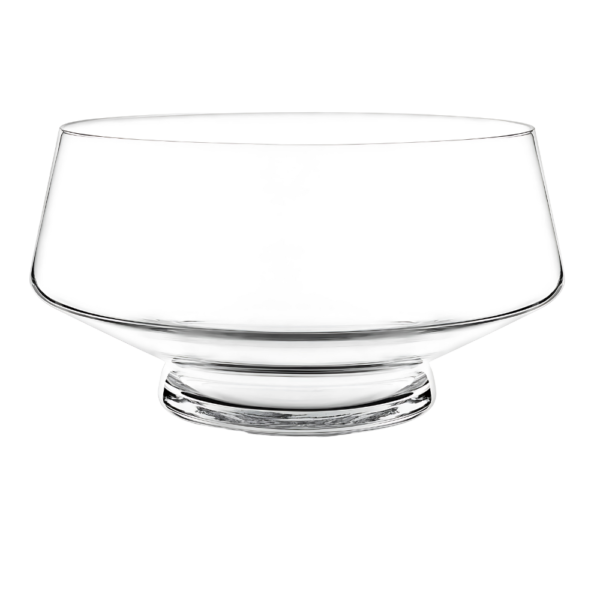 2.5Gal Footed Glass Punch Bowl