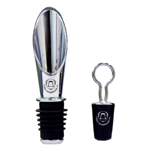 Wine Pourer and Stopper Set