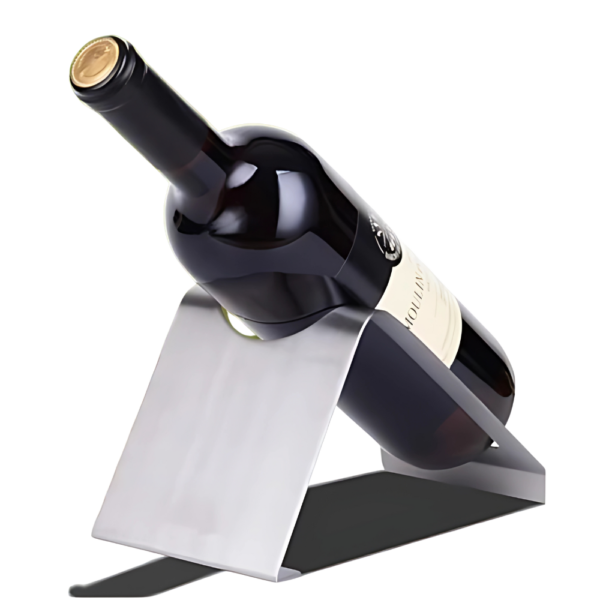 Single Bottle Steel Wine Rack