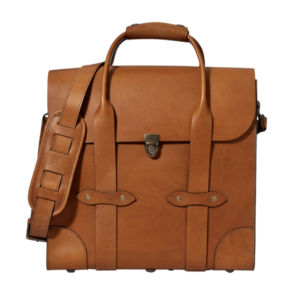 3-Bottle Leather Bag