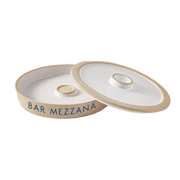Ceramic Margarita Salt Rimmer Set with Lid