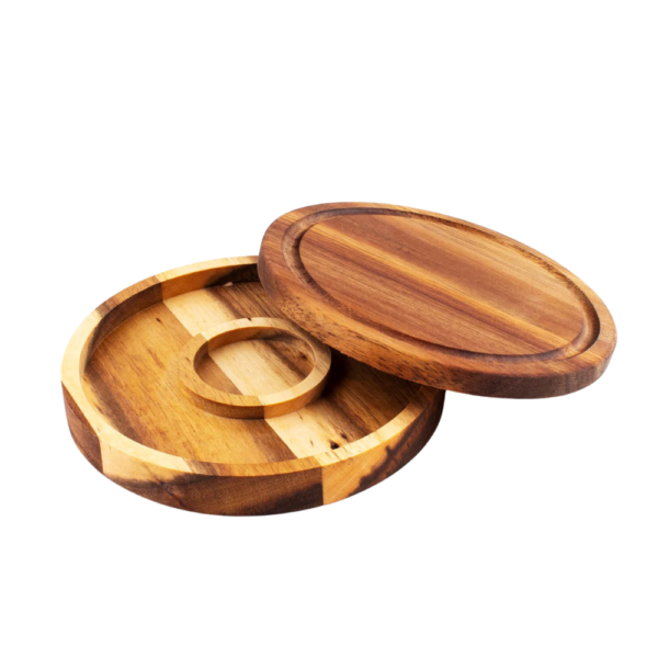 Wooden Margarita Salt Rimmer