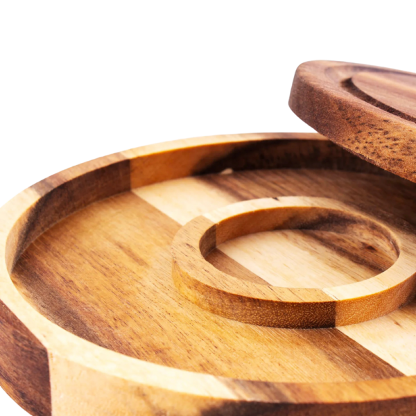 Wooden Margarita Salt Rimmer