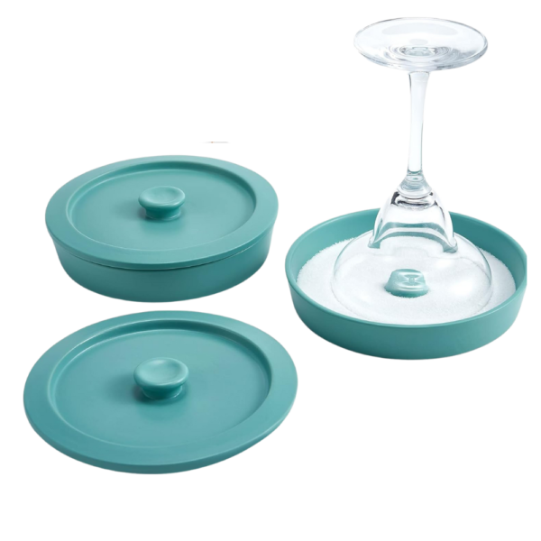Ceramic Margarita Salt Rimmer with Lid