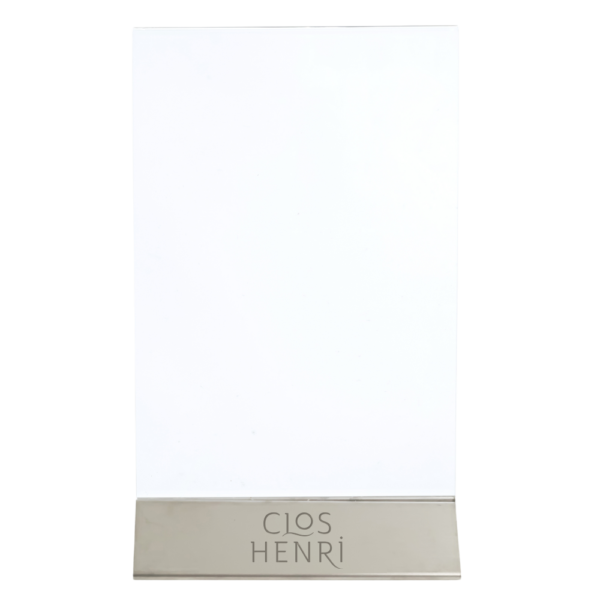 Stainless Steel Acrylic Menu Holder