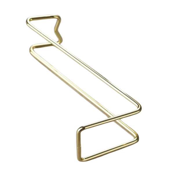 Chromed Stainless Steel Metal Wine Rack