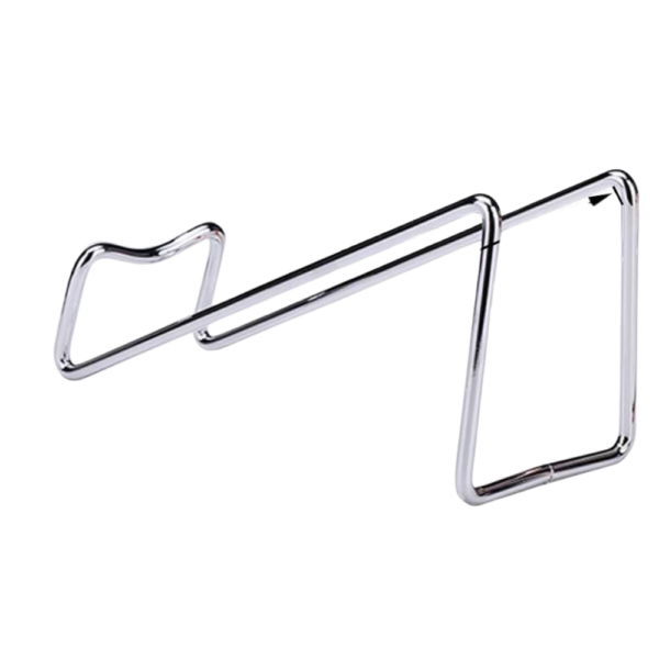 Chromed Stainless Steel Metal Wine Rack