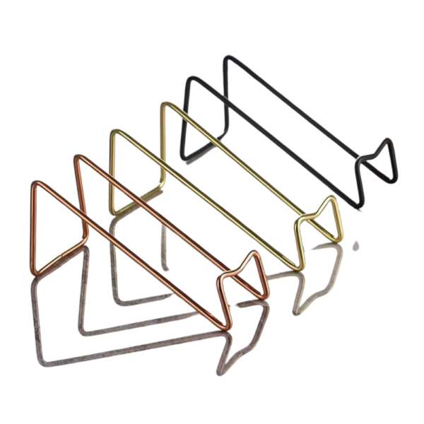 Chromed Stainless Steel Metal Wine Rack