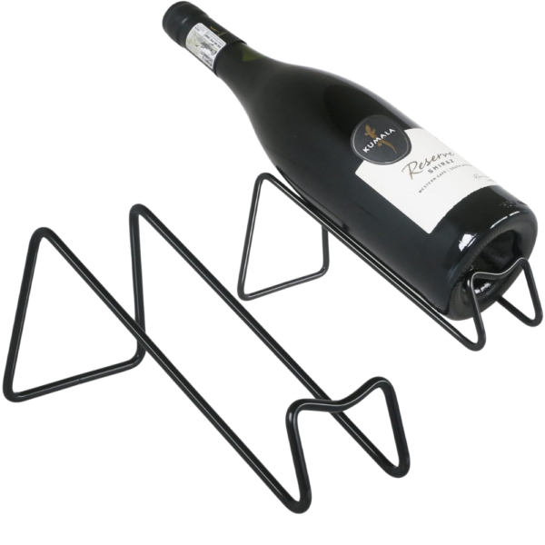 Chromed Stainless Steel Metal Wine Rack
