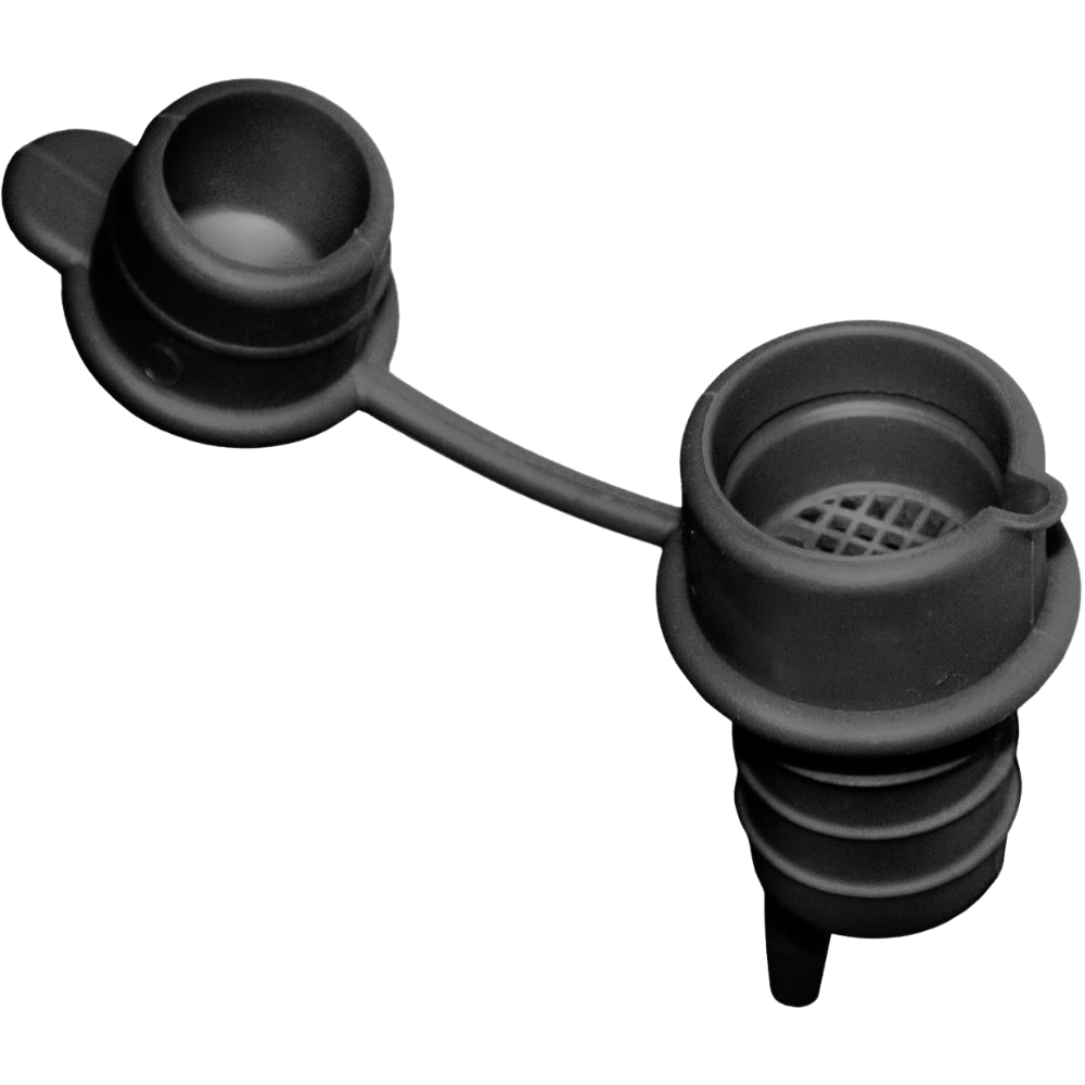 WNG-3009-5-in-1-Wine-Cork-2 Silicone Wine Pourer & Stopper