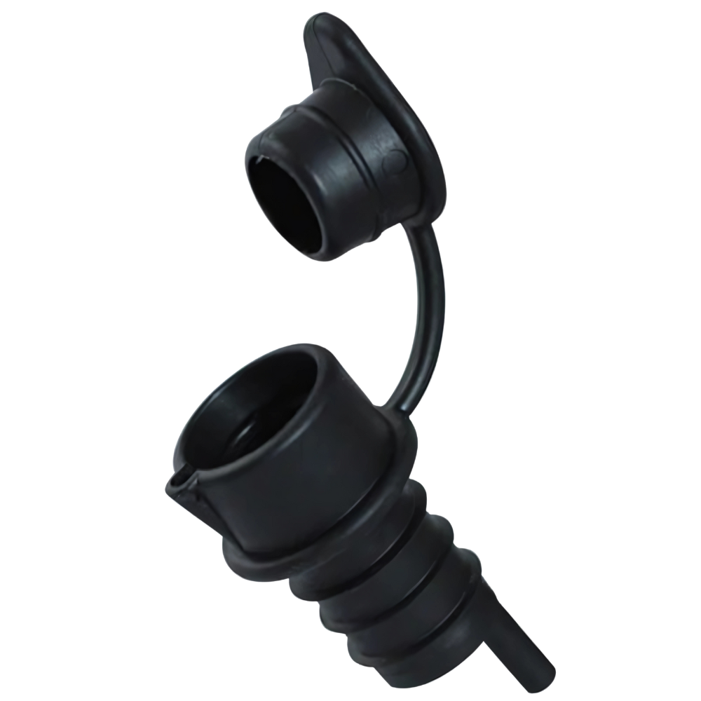 WNG-3009-5-in-1-Wine-Cork-3 Silicone Wine Pourer & Stopper