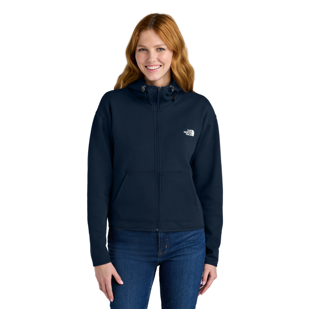 WNG-3087-The North Face® Women's Double-Knit Full-Zip-2-SummitNavy The North Face® Women's Double-Knit Full-Zip Jacket