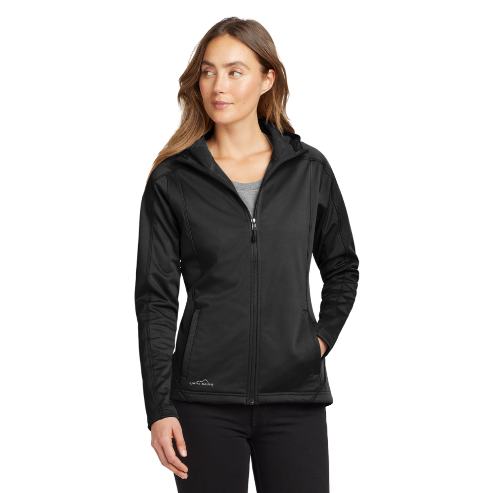 WNG-3091-Eddie-Bauer®-Women's-Trail-Soft-Jacket-4-Black Eddie Bauer® Women's Trail Soft Shell Jacket
