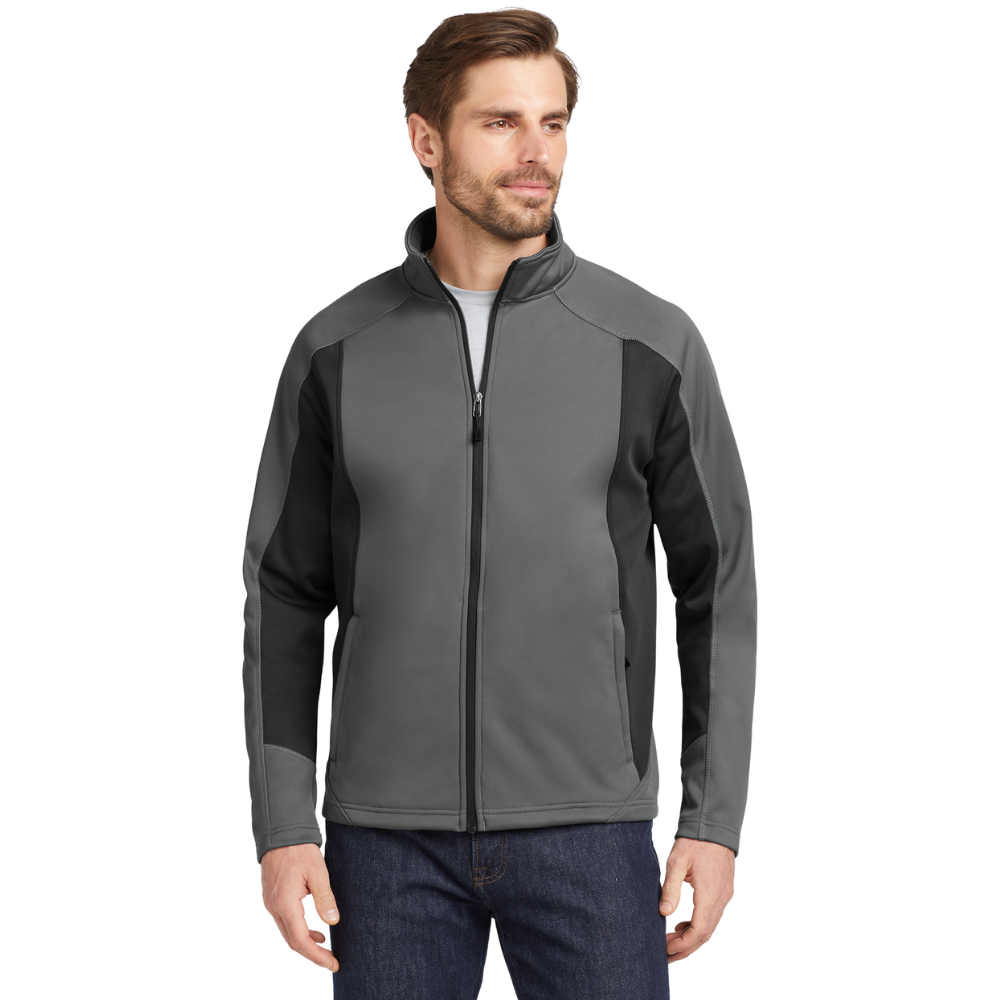 WNG-3093-Eddie-Bauer®-Trail-Soft-Jacket-2-MetalGray Eddie Bauer® Trail Soft Shell Jacket