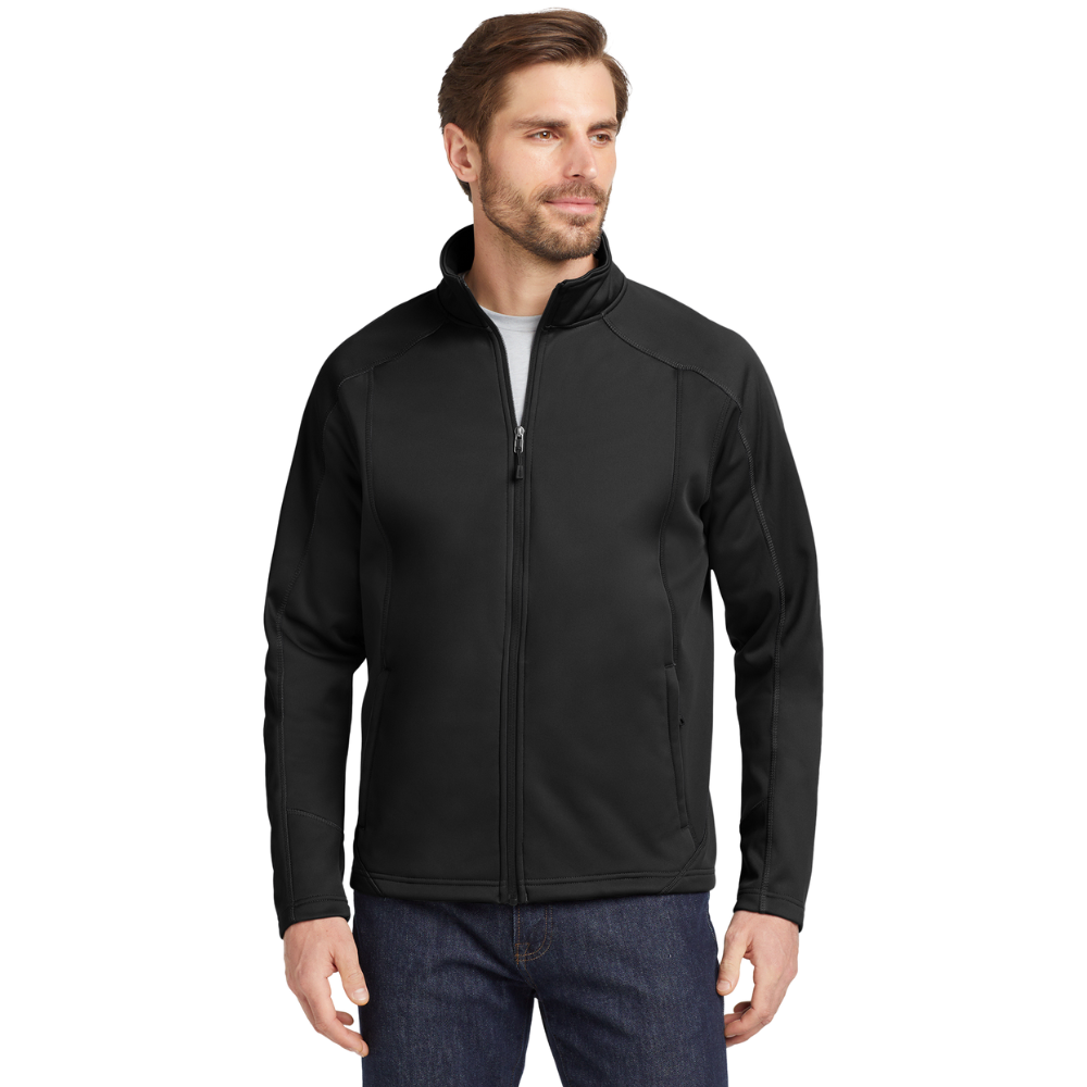 WNG-3093-Eddie-Bauer®-Trail-Soft-Jacket-4-Black Eddie Bauer® Trail Soft Shell Jacket