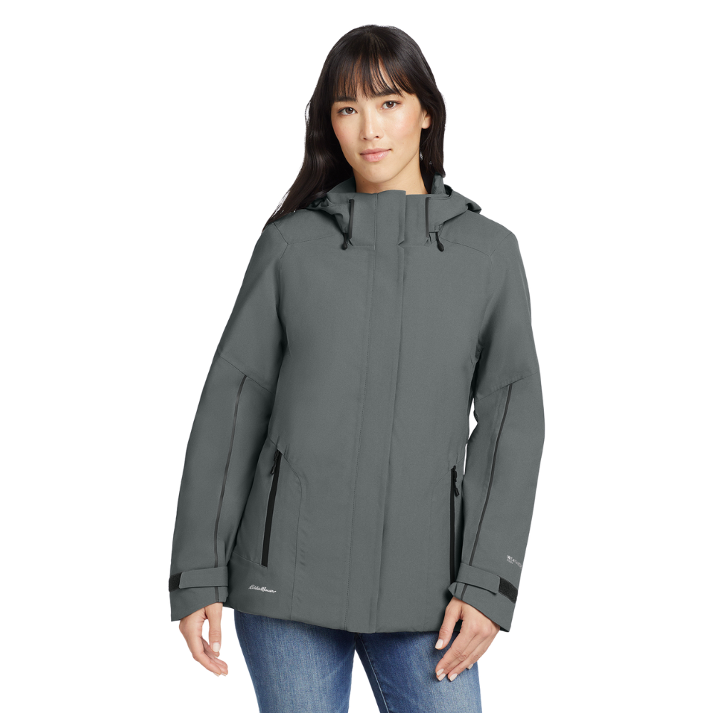 WNG-3094-Eddie Bauer®-Women's-Insulated Jacket-2-MetalGray Eddie Bauer® Women's WeatherEdge® Plus Insulated Jacket