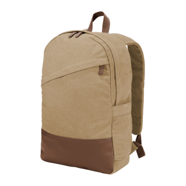 Port Authority ® Cotton Canvas Backpack