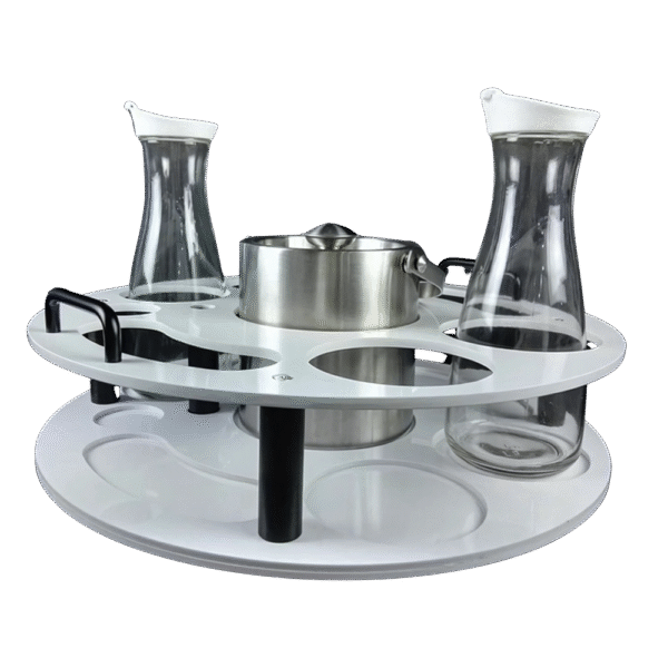 Acrylic Bottle Service Tray