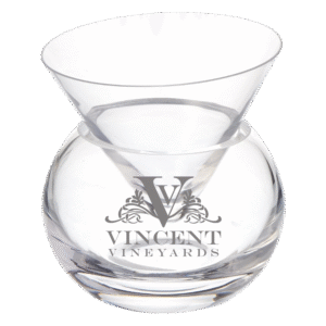 Crystal Martini Chiller Set