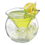 Crystal Martini Chiller Set