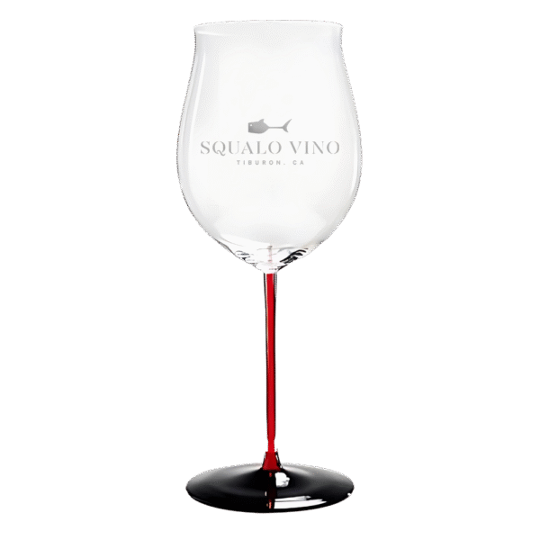 Custom Stem Burgundy Wine Glass