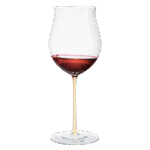 Custom Stem Burgundy Wine Glass