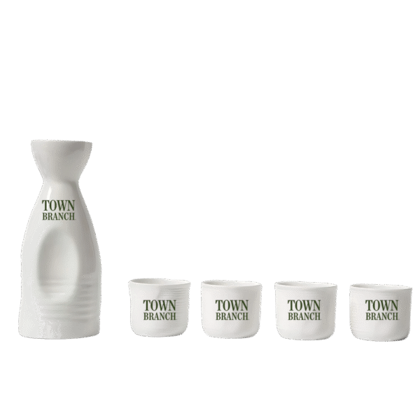 White Japanese Sake Set #2