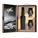 Clamshell Whiskey Box with Print Insert
