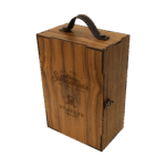 Clamshell Whiskey Box with Print Insert