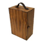 Clamshell Whiskey Box with Print Insert