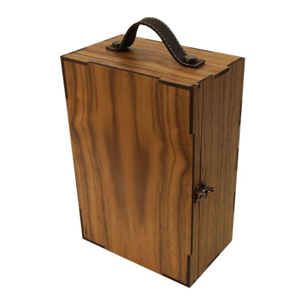 Clamshell Whiskey Box with Print Insert