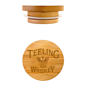 Whiskey Glass Wood Topper