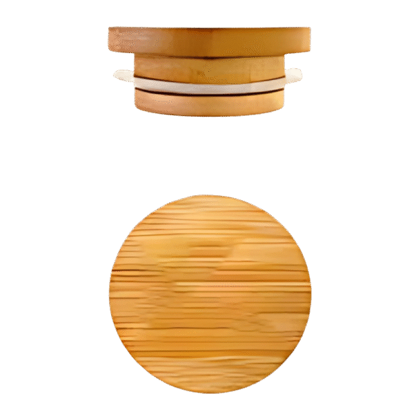 Whiskey Glass Wood Topper