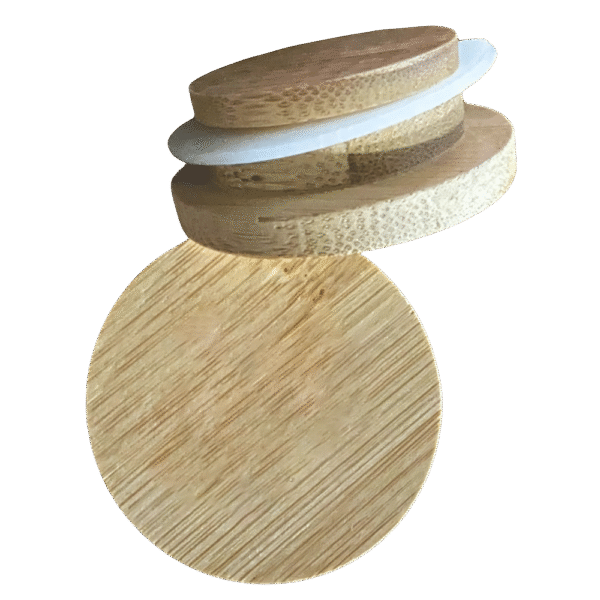 Whiskey Glass Wood Topper