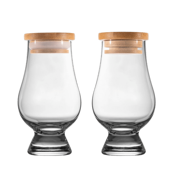 Whiskey Glass Wood Topper