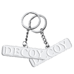 Stainless Steel Molded Keychain