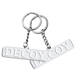 Stainless Steel Molded Keychain