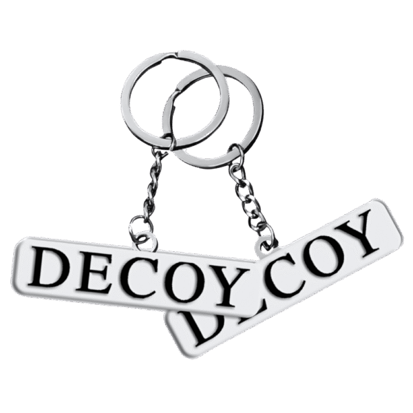 Stainless Steel Molded Keychain