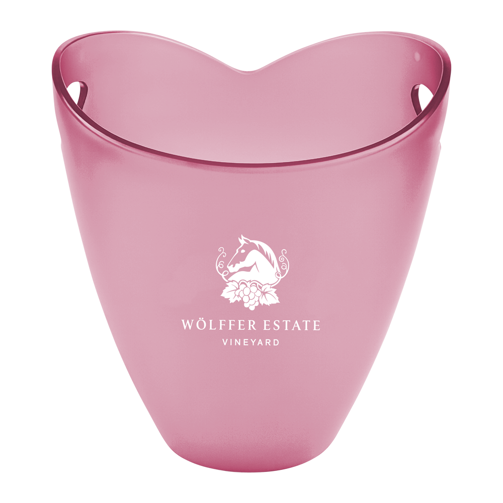 WNG-3140(Pink)_WolfferEstate V-Shape Ice Bucket