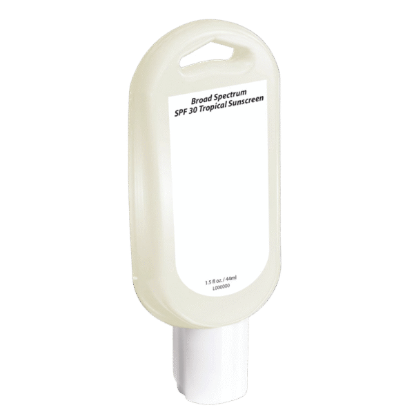 Tropical Sunscreen Bottle